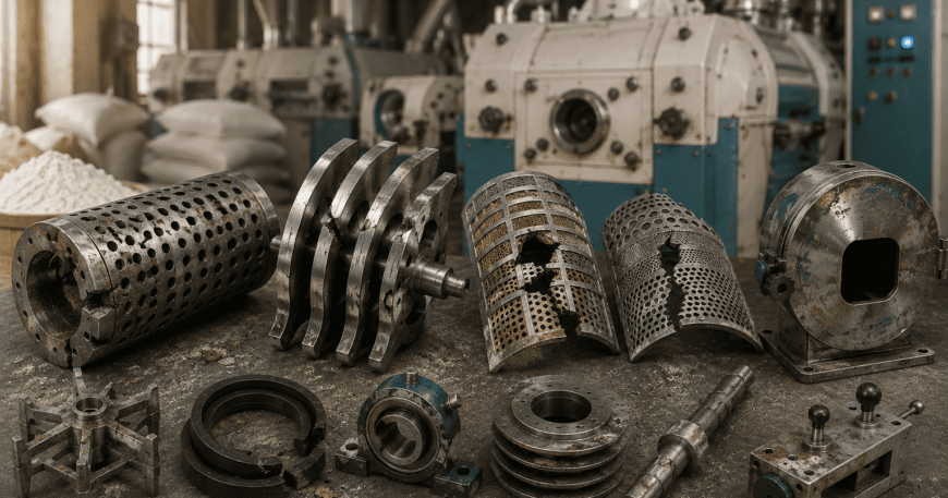 Low-Quality Flour Mill Parts
