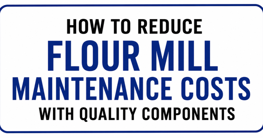 How to Reduce Flour Mill Maintenance Costs