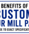 Custom Flour Mill Parts: Benefits of Choosing Parts Made to Your Exact Specifications