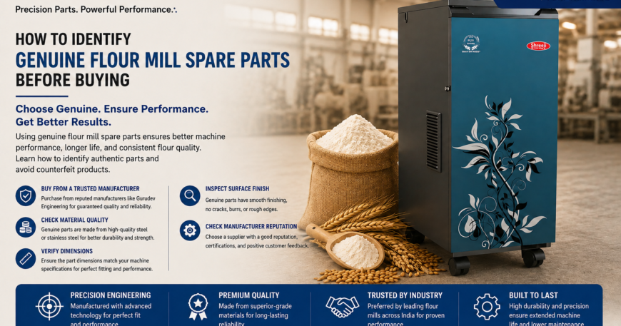 How to Identify Genuine Flour Mill Spare Parts Before Buying