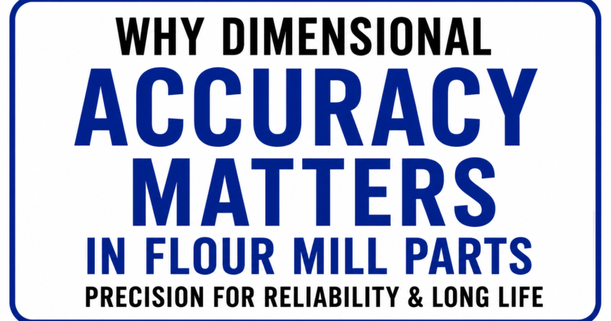 Dimensional Accuracy in Flour Mill Parts