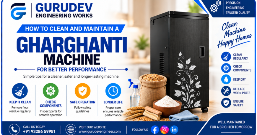 Gharghanti Machine Maintenance