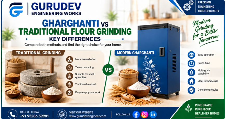 Gharghanti vs Traditional Flour Grinding